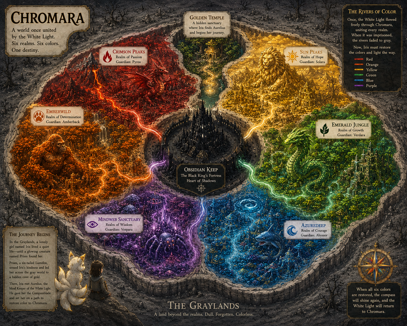 Map of Chromara